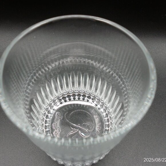 Vintage Crown Royal Whiskey Tumblers, Set of 4, Ribbed, Etched Crown Royal Logo - Picture 6 of 10